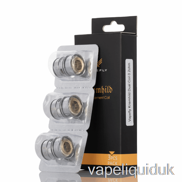 Vapefly KRIEMHILD Replacement Coils 0.2ohm KA1 Dual Mesh Coils Vape Juice